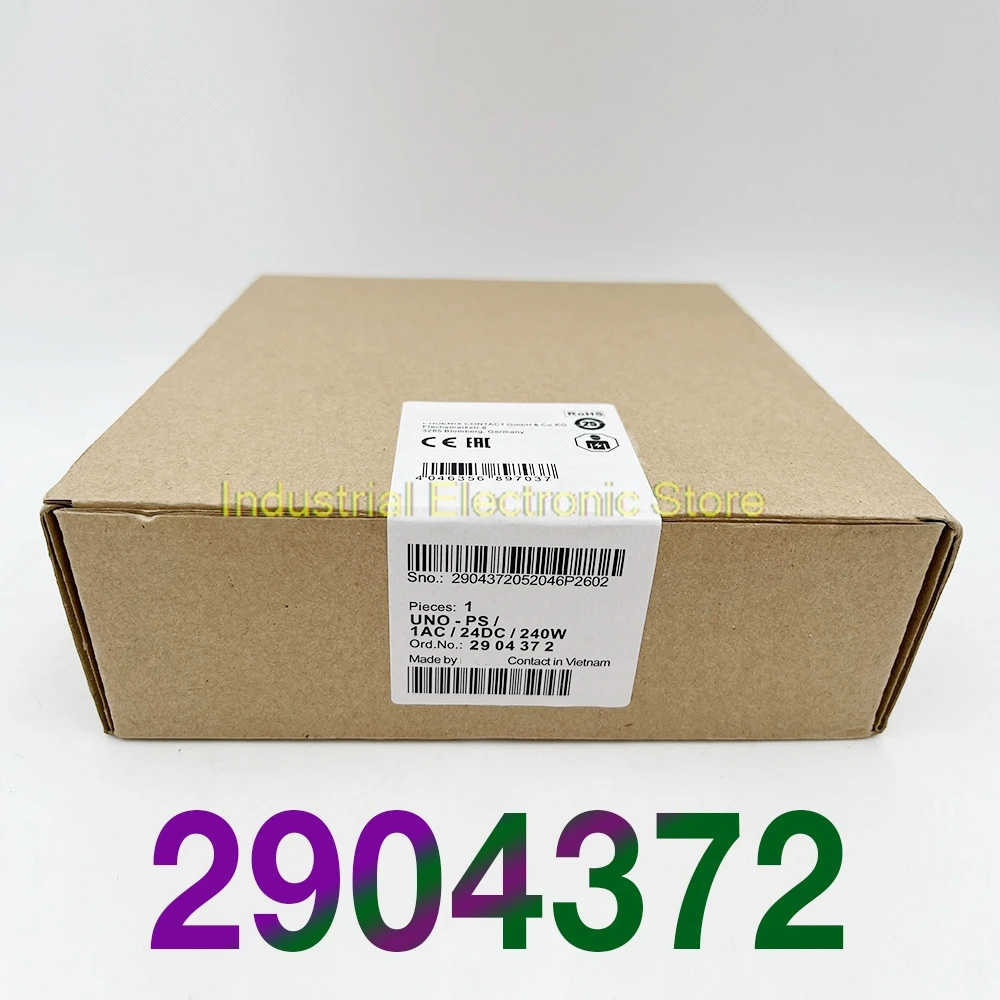 

Для источника питания Phoenix UNO-PS/1AC/24DC/240W 2904372