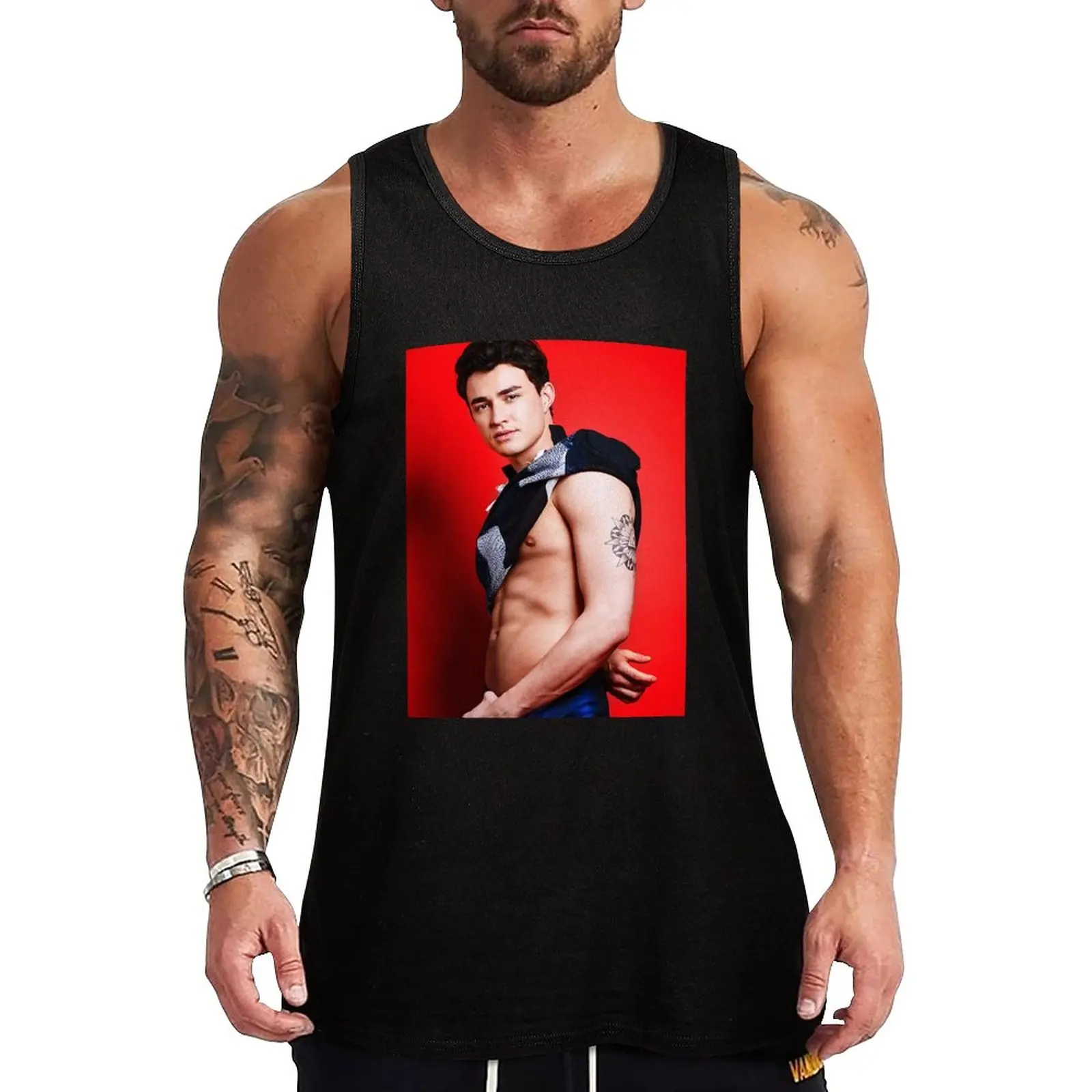 

New Gavin Leatherwood 8 Tank Top Men's t-shirts T-shirts men anime gym wear men