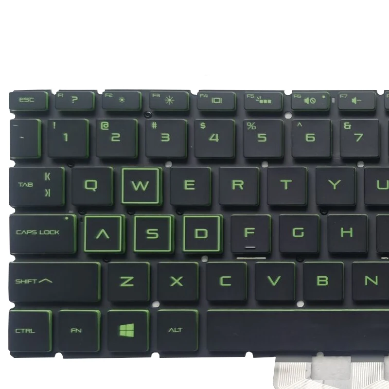 Teclado do Portátil dos Eua para hp Pavilion Gaming 15-cx Tpn-c133 15-dk 15t-dk Tpn-c141 15-ec Tpn-q229 17-cd Tpn-c142 16-a Retroiluminado Novo Teclado de substituição - Imagem 6