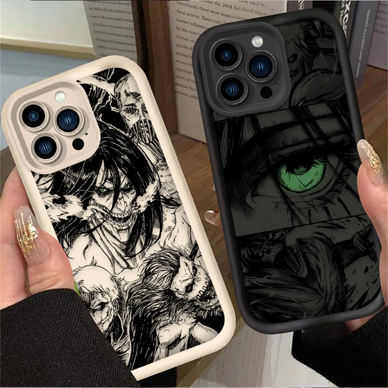 Premium Attack on Titan Silicone Phone Case