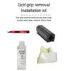 4 Pieces Golf Club Grip Kit Solvent Tape Clamp Golfing Hook Blade 6