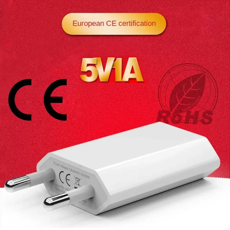 Universal 5W EU Plug Fast Charging USB Wall Charger
