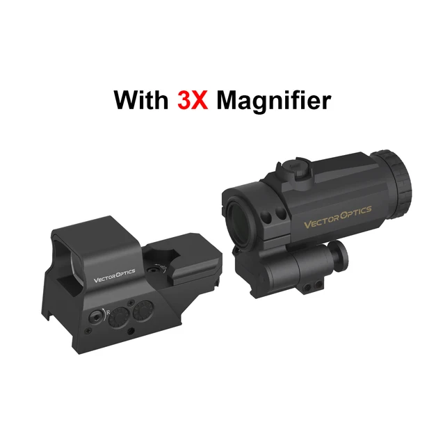 Vector Optics Omega 1x Tactical Reflex 8 Reticle Red Dot Sight