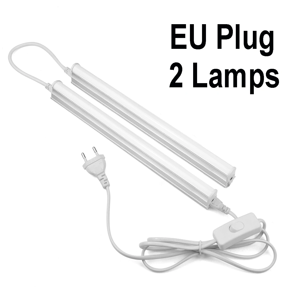 2PCS EU Plug
