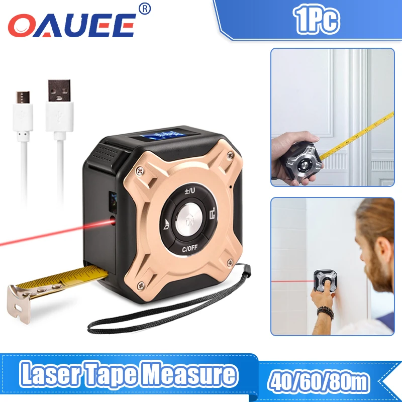 Metro A Nastro Laser Misuratore Di Distanza Laser Metro Telemetro Laser Costruzione Roulette Misuratore Laser Metro A Nastro Strumento