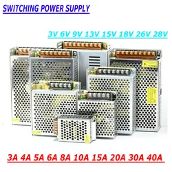 Universal AC - DC Switching Power Supply with Enclosed Aluminum Housing - 3V 20A 60W