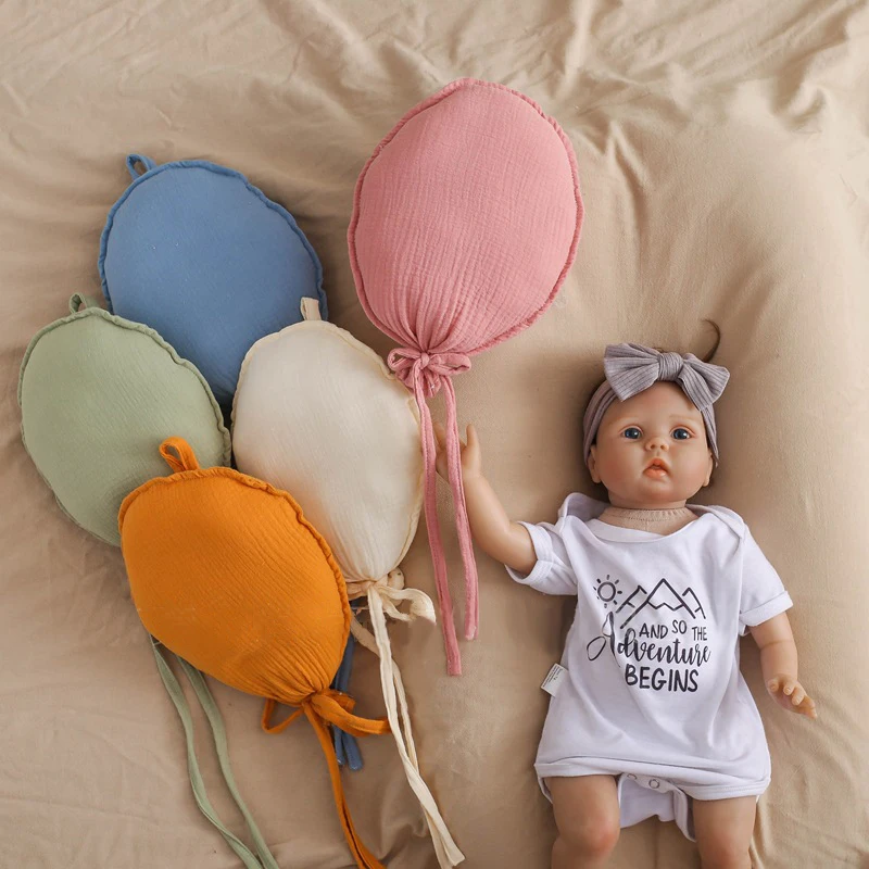 

1pc Kids Pillow Nordic Room Hanging Decorations Balloon Wall Hanging Ornaments Cotton Cartoon Baby Birthday Photography Props