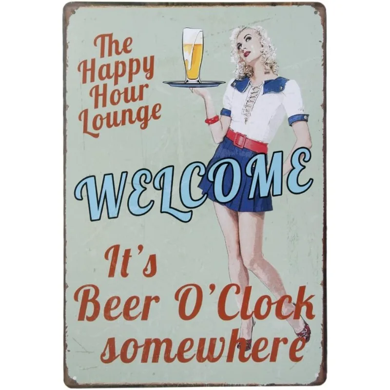 thumbnail image 1 of Cartel de hojalata de metal, cartel de cerveza belga, cartel de hojalata retro de metal para decoración de pared de bar, club, colgante de placa de pared vintage para el hogar retro, 1 of 5