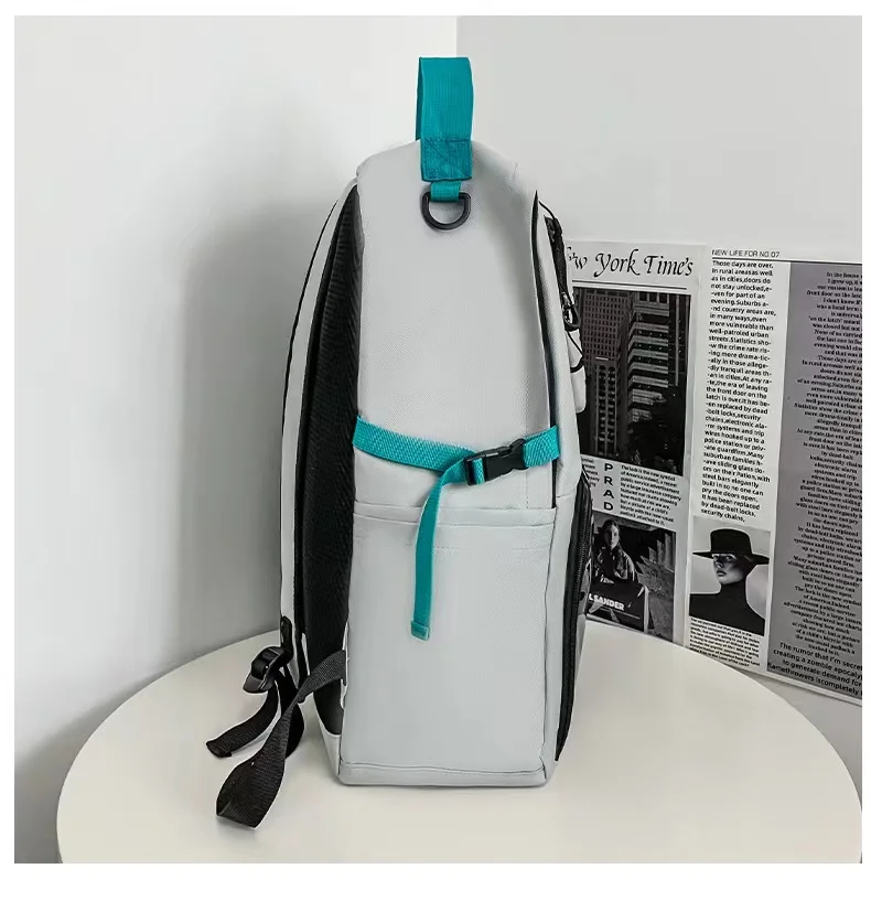 Canvas Men′ S Bag Backpack Fashionable Large Capacity Korean Style