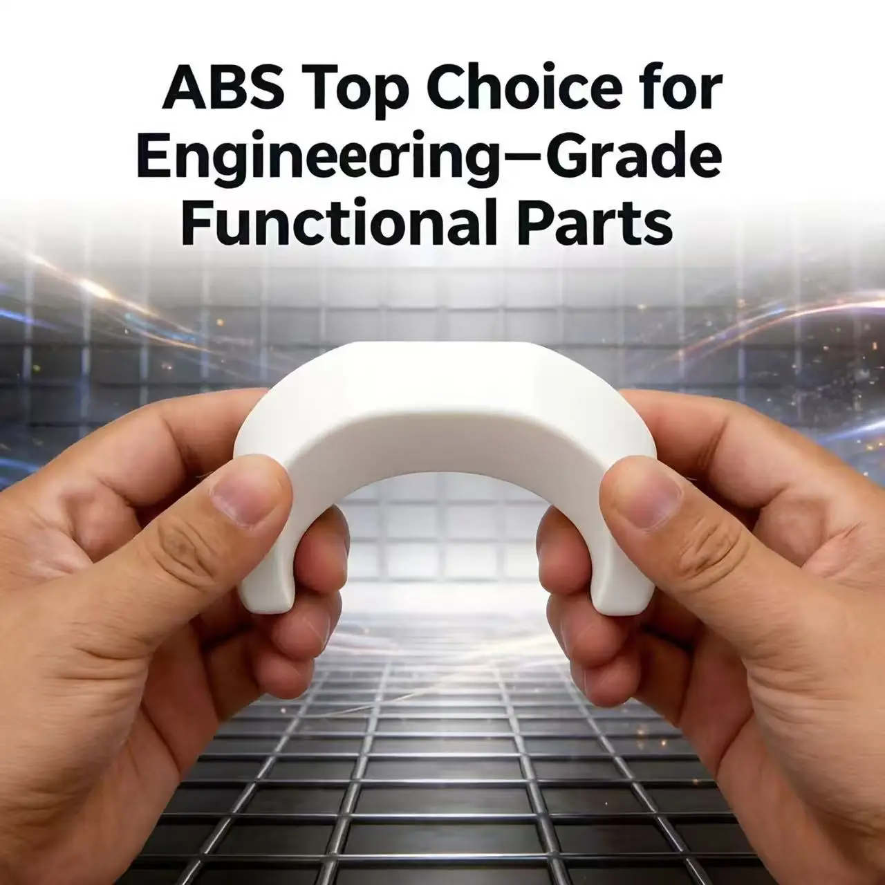 ABS 3D 프린터 필라멘트 1.75mm, 흰색 및 검정색, 고강도, 내열성, 저변형, 기능성 부품 DIY 모델 장난감용