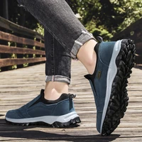 Outdoor Comprehensive Training Shoes Casual Men's Shoes Breathable Suede Leather Shoes Non-slip Walking Shoes Sports Shoes - Image 4