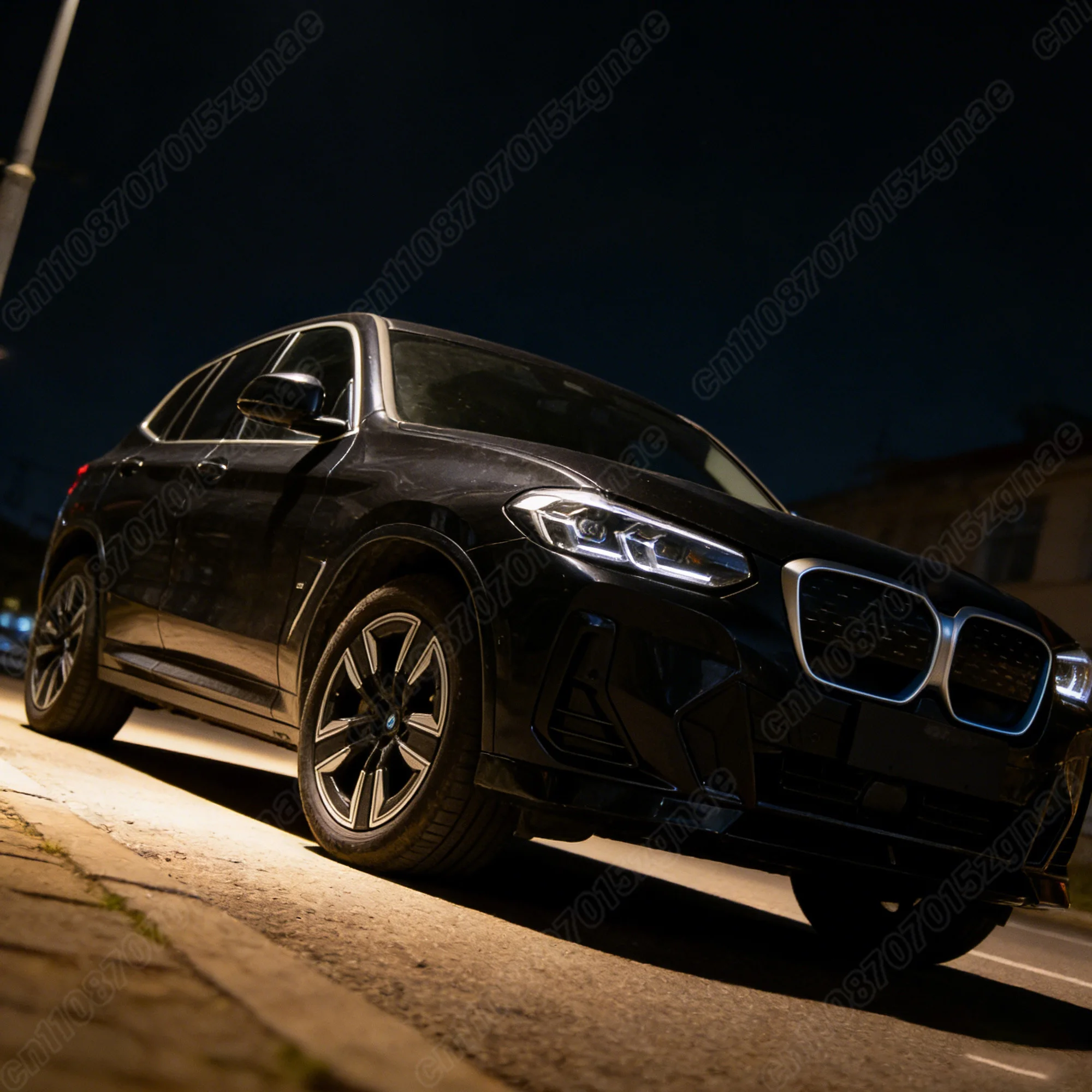 BMW X3 G01 X4 G02 IX3 G08 M 팩 2021 2022 2023 2024 프론트 범퍼 스포일러 립 레이싱 스플리터 셔블 서라운드 카 바디 키트