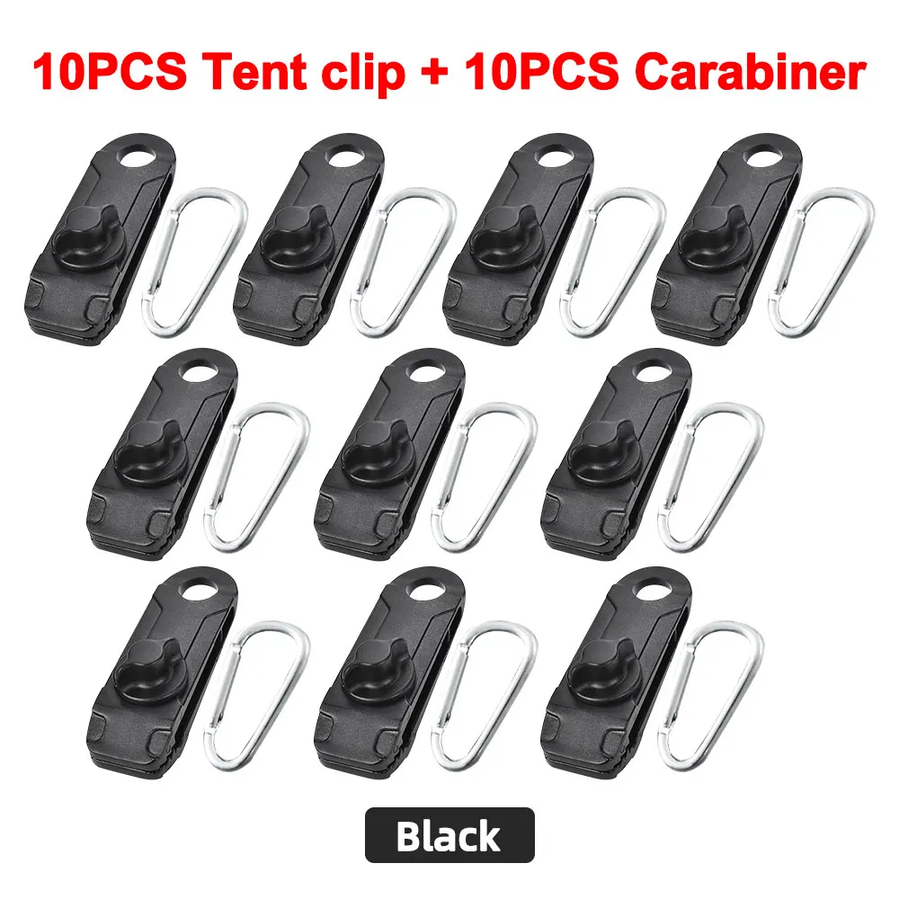10 PCS Black Set