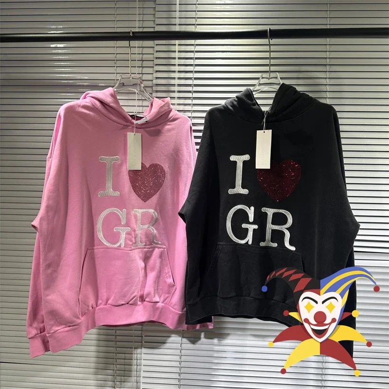

Толстовка с капюшоном I Love GR для мужчин и женщин