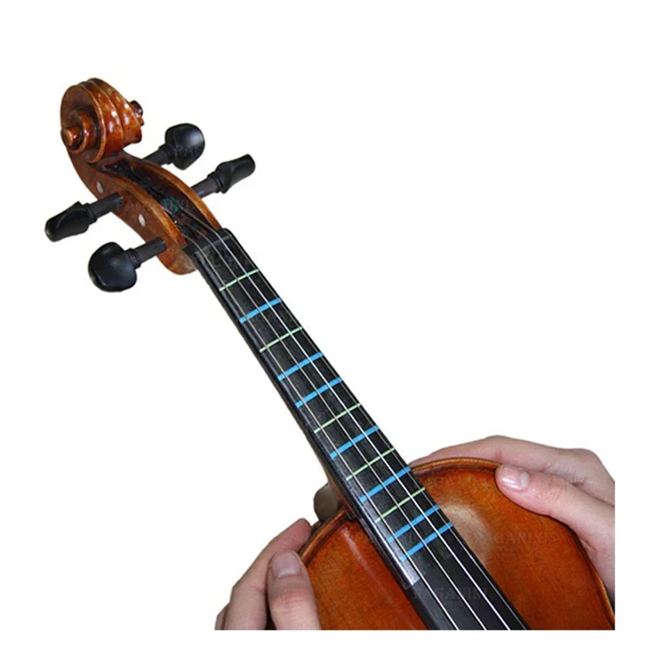 Adesivo Per Tastiera Violino 4/4 - Guida Rimovibile Per Principianti Con Note Musicali