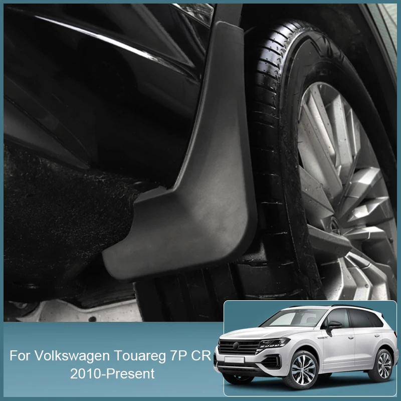 

ABS 4PCS Car Mudflaps Mudguards Fender Splash Guards Mud Flaps Exterior Car Accessories For Volkswagen Touareg 7P CR 2010-2025