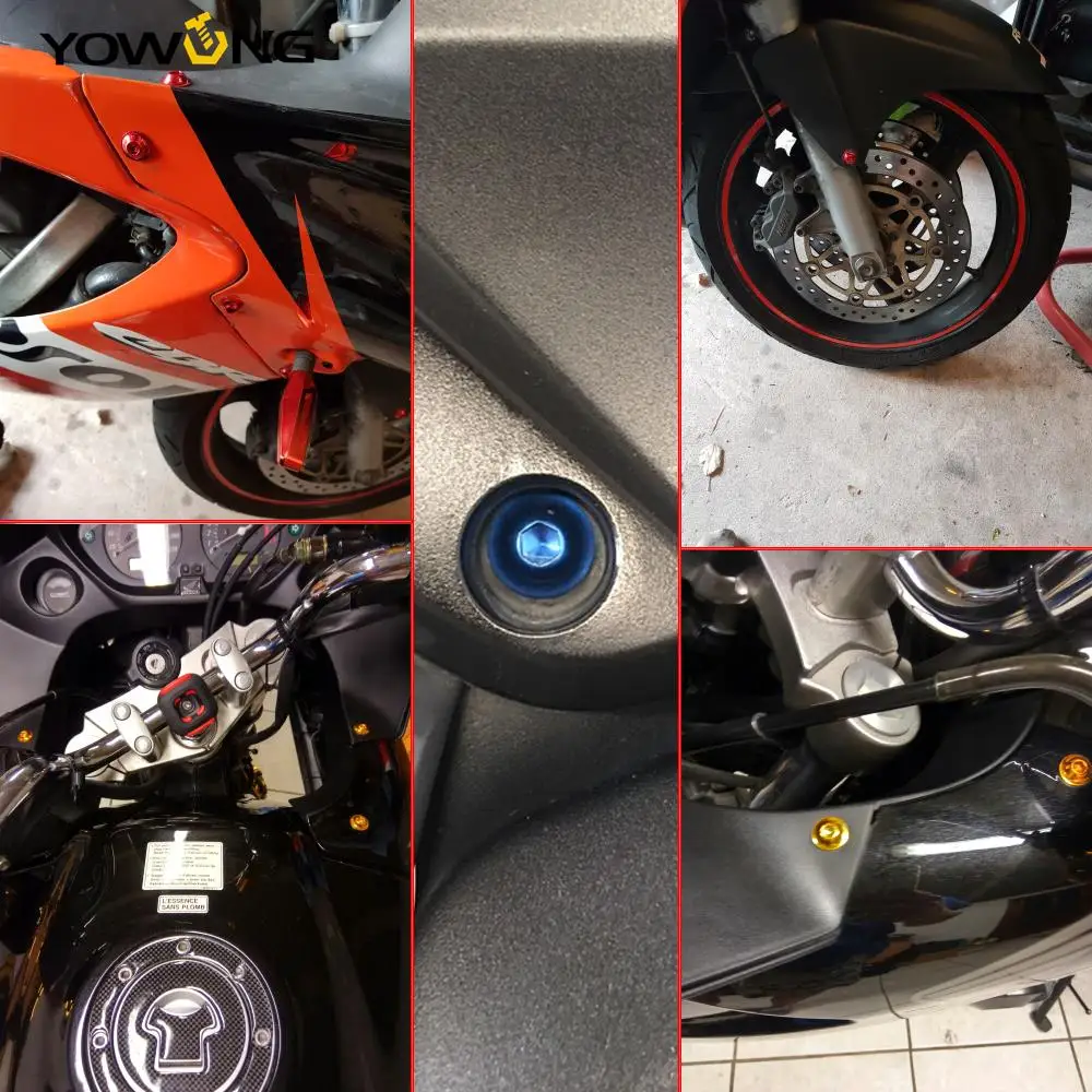 Bevestigingsmiddel Motorfiets Compleet Kuip Bout Moer Schroef Kit Voor