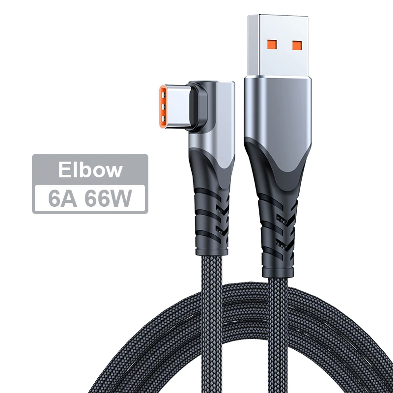 hdmi to iphone cable USB Type C Cable 6A 66W SCP For Huawei Mate 40 Pro 5A Fast Charging USB C Charger Cable Data Cord for Xiaomi Samsung OPPO 1/2/3M apple iphone charger cable Cables