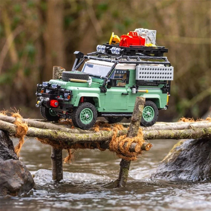 

2339parts High-tech Car Lands SUV Rover Defender 90 Compatible 10317 Bricks Model Buiding Project for Adults Toy Vehicles Models