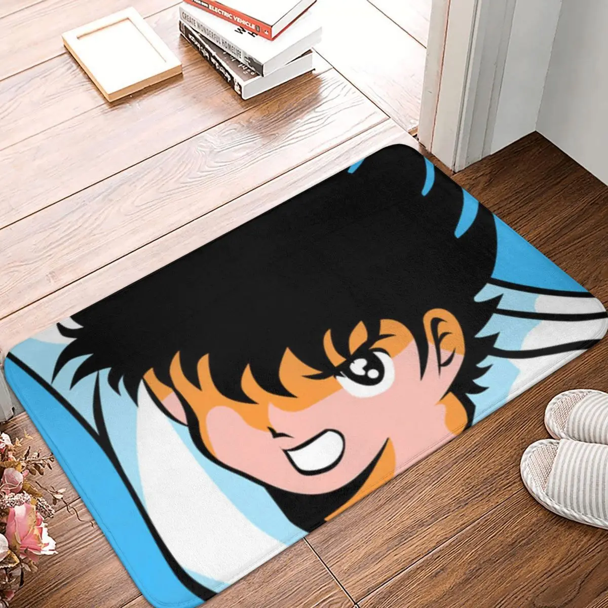Boy Bath Tappeto Antiscivolo Captain Tsubasa Movie Soggiorno Mat Benvenuto Zerbino Home Decor Tappeto