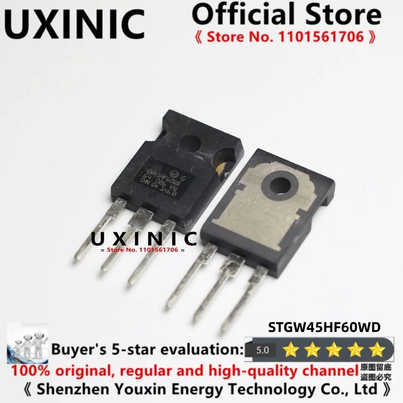 

UXINIC 100% новый импортный оригинальный транзистор STGW45HF60WD GW45HF60WD TO-247