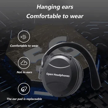K6 TWS Sport Wireless Bluetooth Headset Running Stereo Music Universal Mini Dual Ear Hanging Headphones With Mic Noise Reduction - Image 2