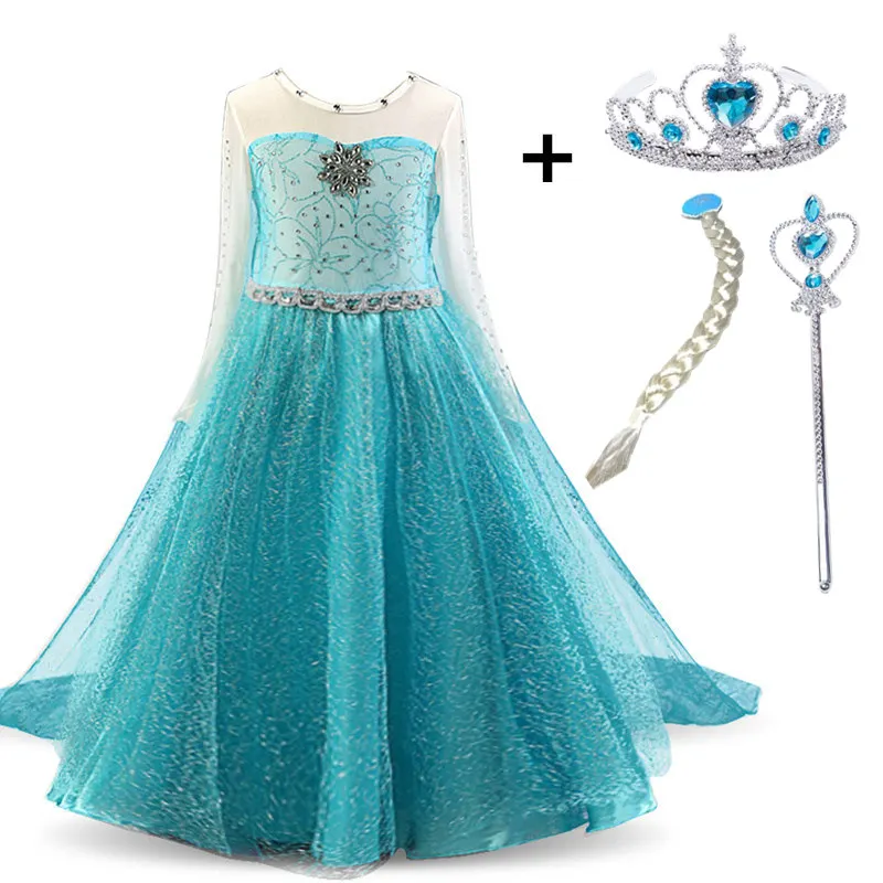 Halloween Dress Girls Costume Fancy Party Princess Cosplay Baby Dresses Children's Christmas Birthday Clothes Wednesday Vestido