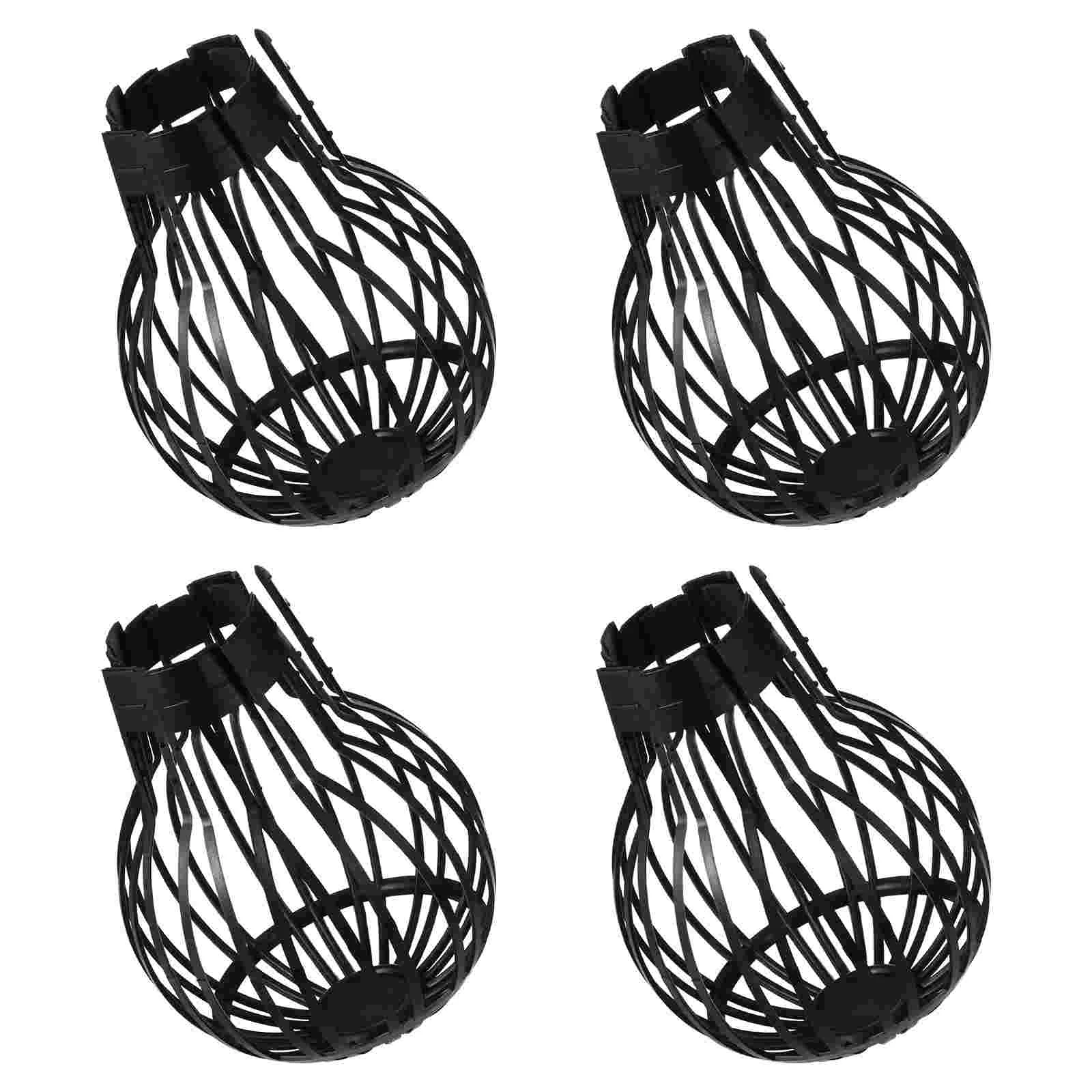 

4 Pcs Mesh Strainer Filter Floor Drain Prevention and Blocking Rooftop Anti-block Covers Plastic Sink Drainer Leaves Proof