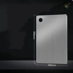 Premium Antibacterial Stainless Steel Cutting and Kneading Board (30x20cm)