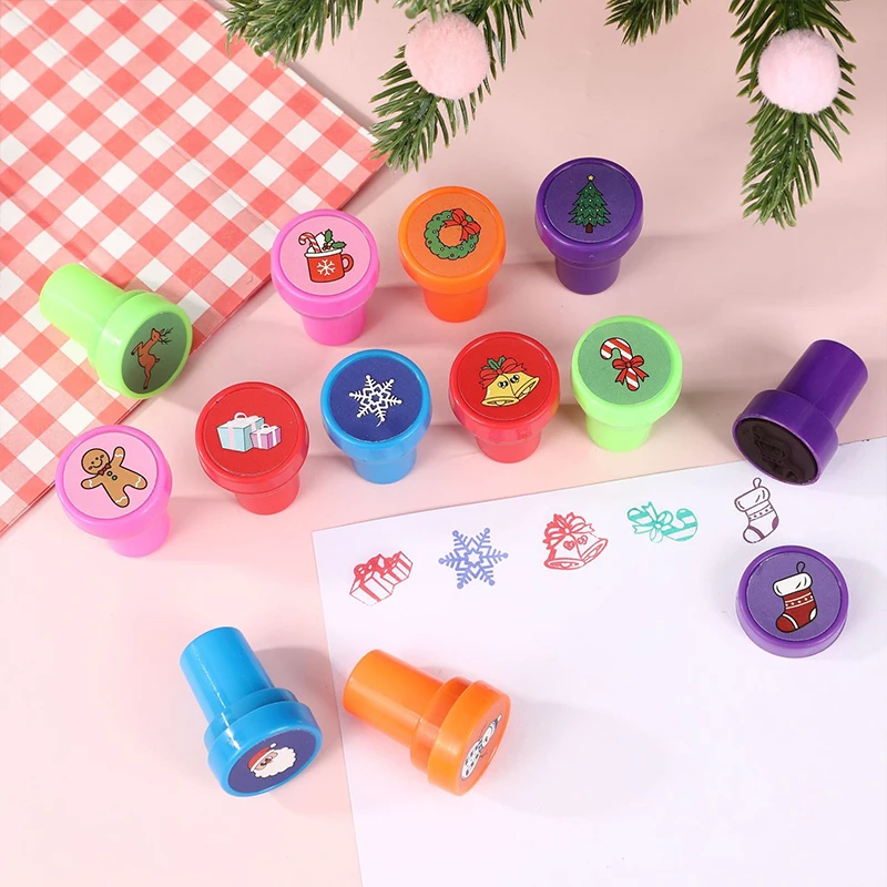 child birthday games goodies party favours kids birthday children's stamps Christmas Seal craft supplies stamp halloween YZ004