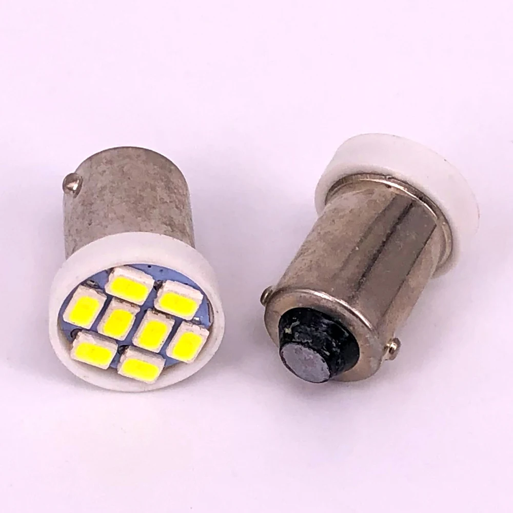 BA9S 8 SMD 1206 3020 LED �ɺ� ���, ȭ��Ʈ, ����, ����, �׸�, ���ο�, ȭ��Ʈ, �׸�, DC 12V, 24 V, 8 LED, 200 ��