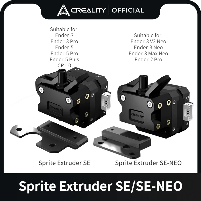 Creality Estrusore Sprite Ufficiale Se/Se-Neo 3.5:1 Aggiornamento Dual Gear Per Ender 3 Neo/Ender 3 V2 Neo/Ender 3 Max Neo/Ender 2 Pro