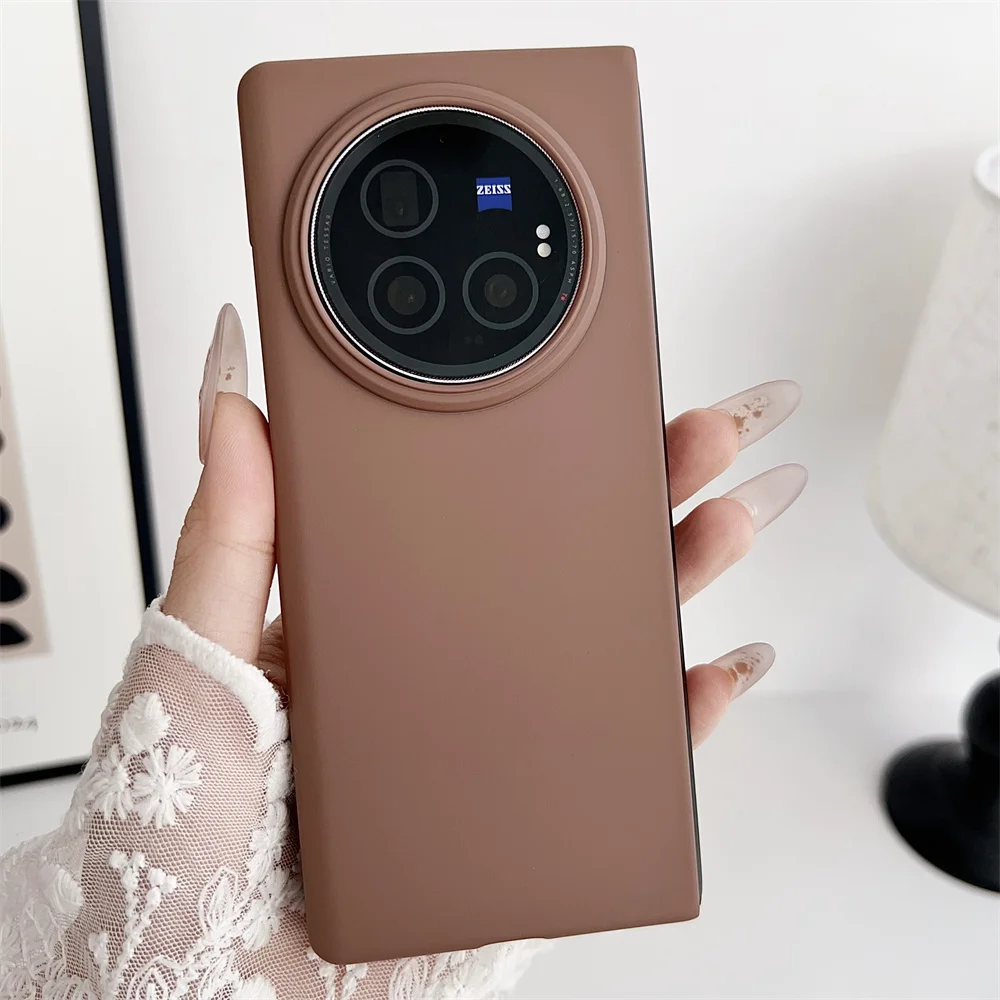Candy Solid Color Hard Shell Phone Case – Protective Cover