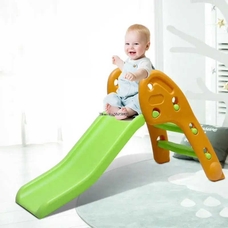 Folding Sliding Board For little Kids Children Toddlers Indoor Outdoor Plastic 