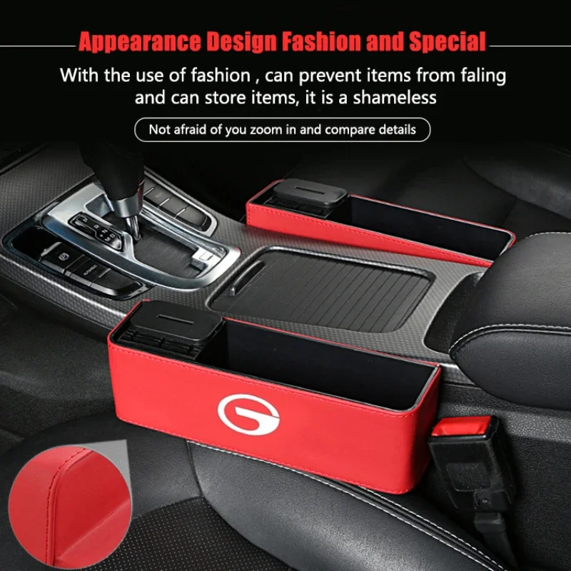 

Auto Seat Gap Organizer Box for Trumpchi GS7 Ga6 Ga3 Ga4 Ga5 Ga8 Gac Gm6 Gm8 M8 M6 AION S V LX Y Car Styling Storage Decoration
