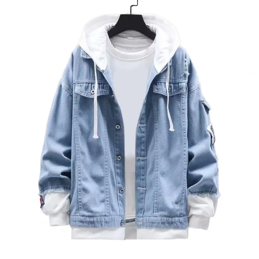 Рисунок 4 - Куртка мужская джинсовая с капюшоном