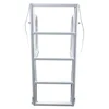 Aluminum Dock Ladder 5-Step Sliding Design Sturdy Construction Easy Assembly 6