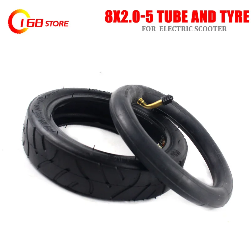 

Lightning shipment 8X2.0-5 inner tube and tyre for Electric scooter baby trolley 8 inch pneumatic tire 8*2.00-5 tires