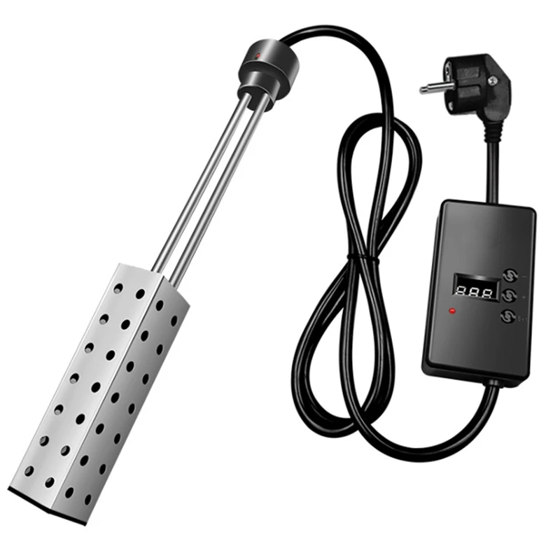 ImmersionWaterHeater2500WElectricBucketHeaterWithTimerAuto