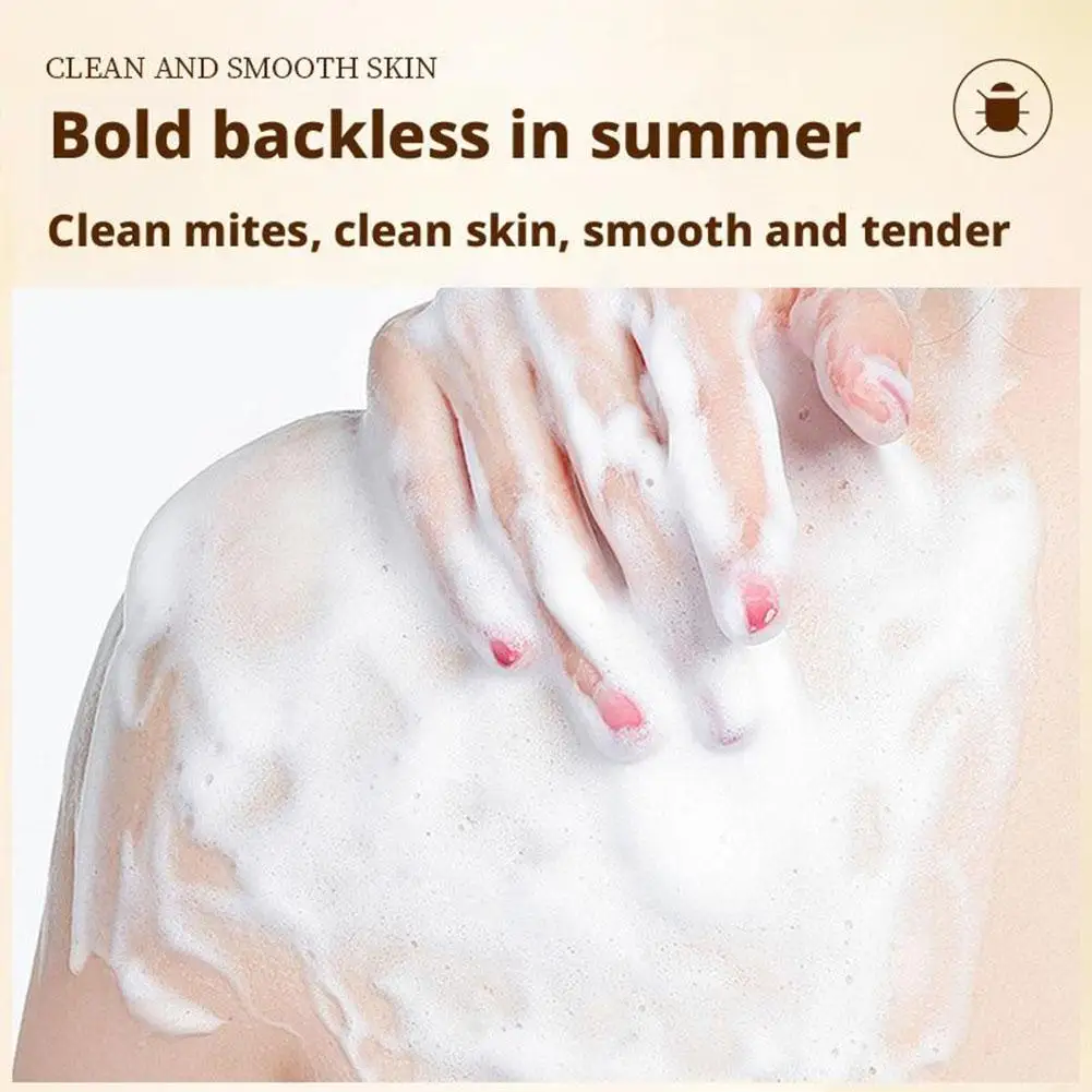 300ml Mite Removal Shower Gel Sulfur Liquid Soap Removing Wash Shower Care Cleaning Deep Gel Removal Mites Body Mites B T6o9