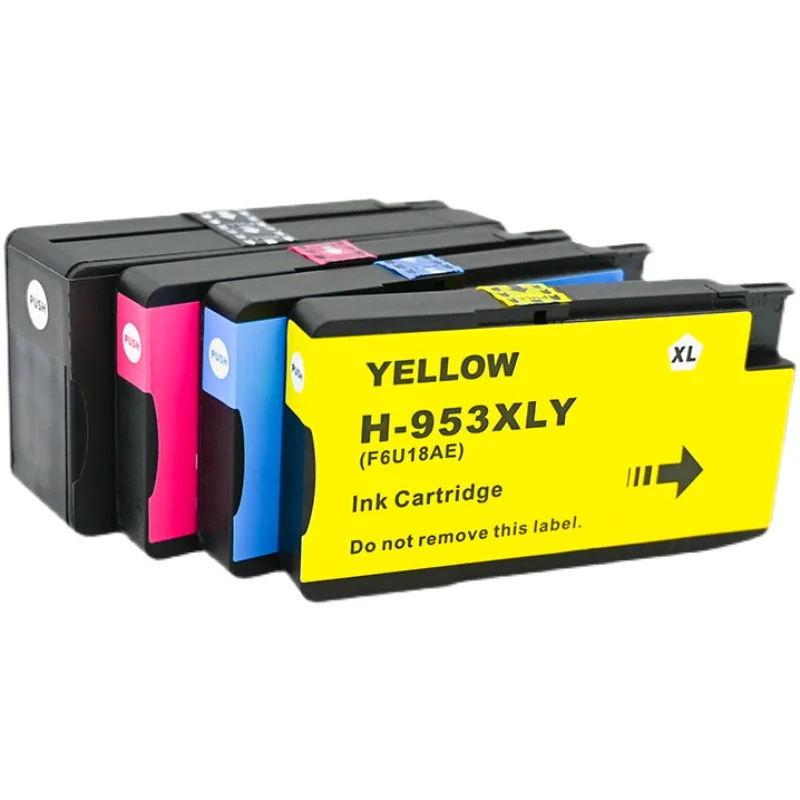 Smart Ink Compatible Ink Cartridge Replacement for HP 953XL 953 XL 4  Multipack (Black XL & C/M/Y) with Advanced Chip Technology to use with HP