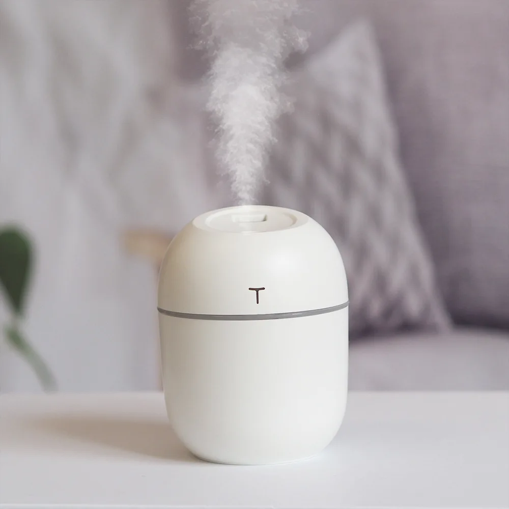 

Humidificador eléctrico de 220ML, minipurificador de aire ultrasónico con lámpara LED Cute Humidifier