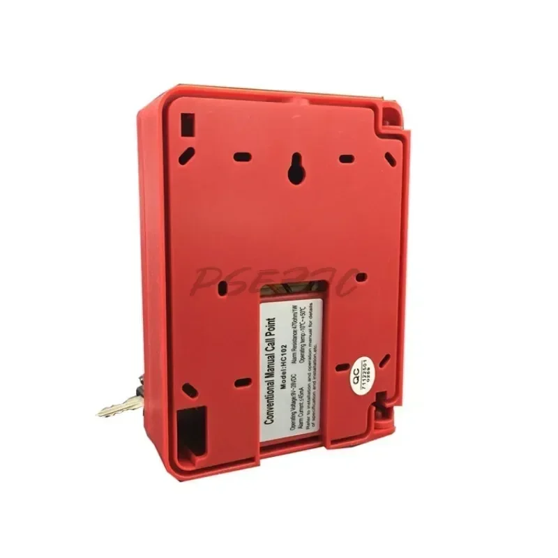 SB116 Fire Manual Alarm Button DC24V Conventional Manual Call Point