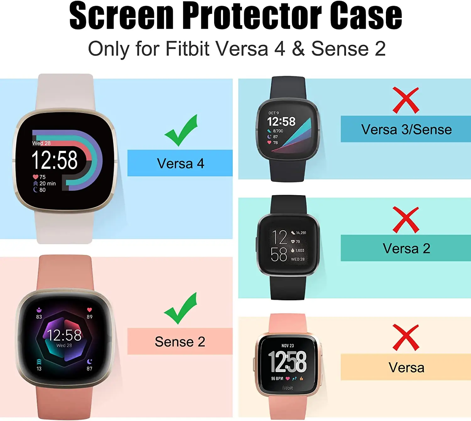 ȭ  ȭ ȣ, ϵ PC ̽, Fitbit Versa 4/Sense 2  ̽,  Ǯ Ŀ  ȣȯ