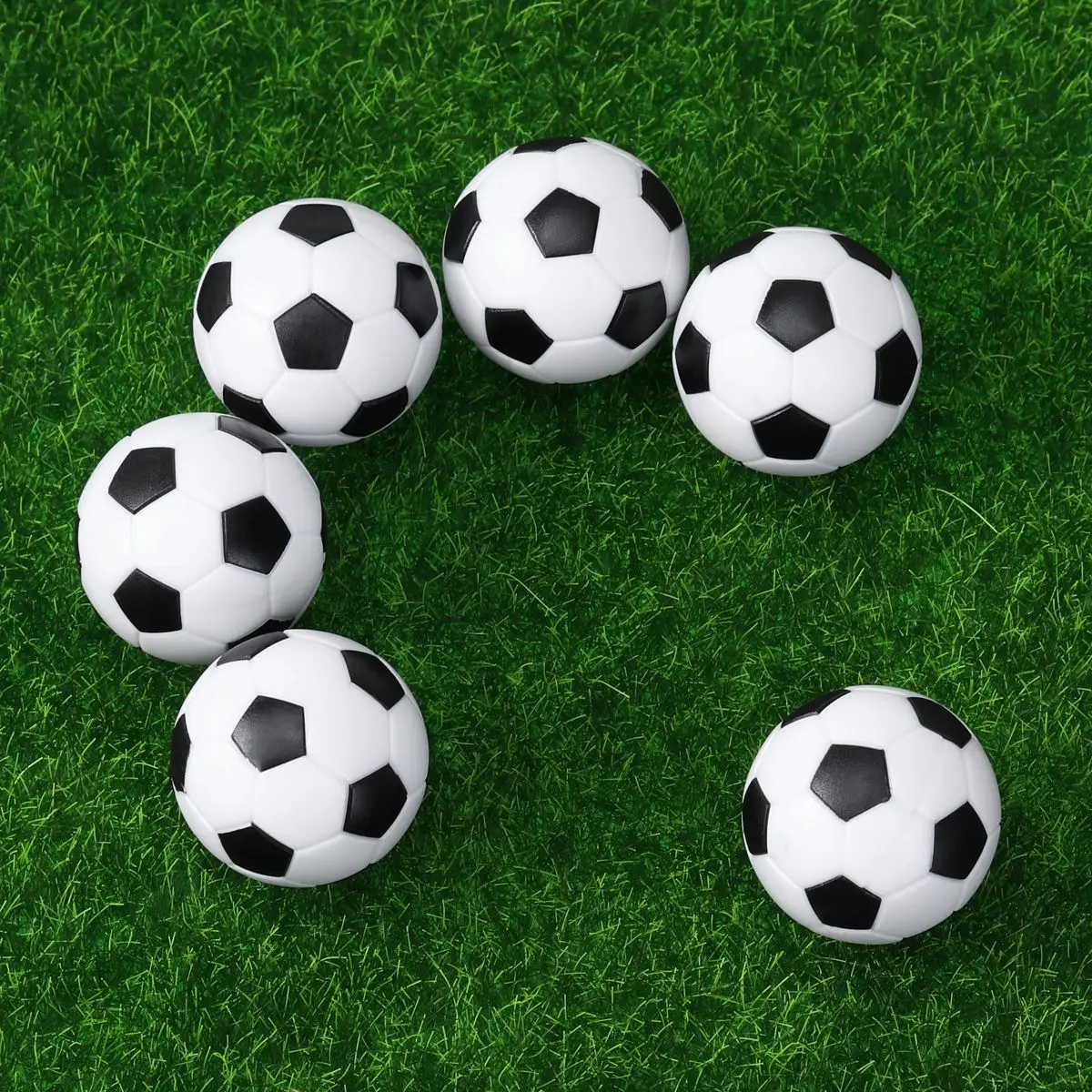 Description Picture 6 of item6 Extra White Football Balls 32mm for Tables under 135cm Small Table Football Striker Mini Black White Ball Accessories