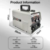 RDDSPON 3 in 1 Semi-Automatic Welding Machine MIG/LIFT TIG/MMA Inverter Welder Synergy Power Tools 220V Electric Welding Machine 4