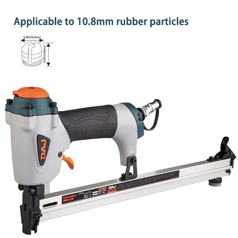 

Панельный соединитель для мебели, три в одном, пневматический гвоздезабивной пистолет, встроенный пластиковый комплект деталей M108, дайте пневматические частицы