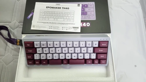 EPOMAKER TH40 QMK/VIA 超小型 40% レイアウト ホットスワップ対応