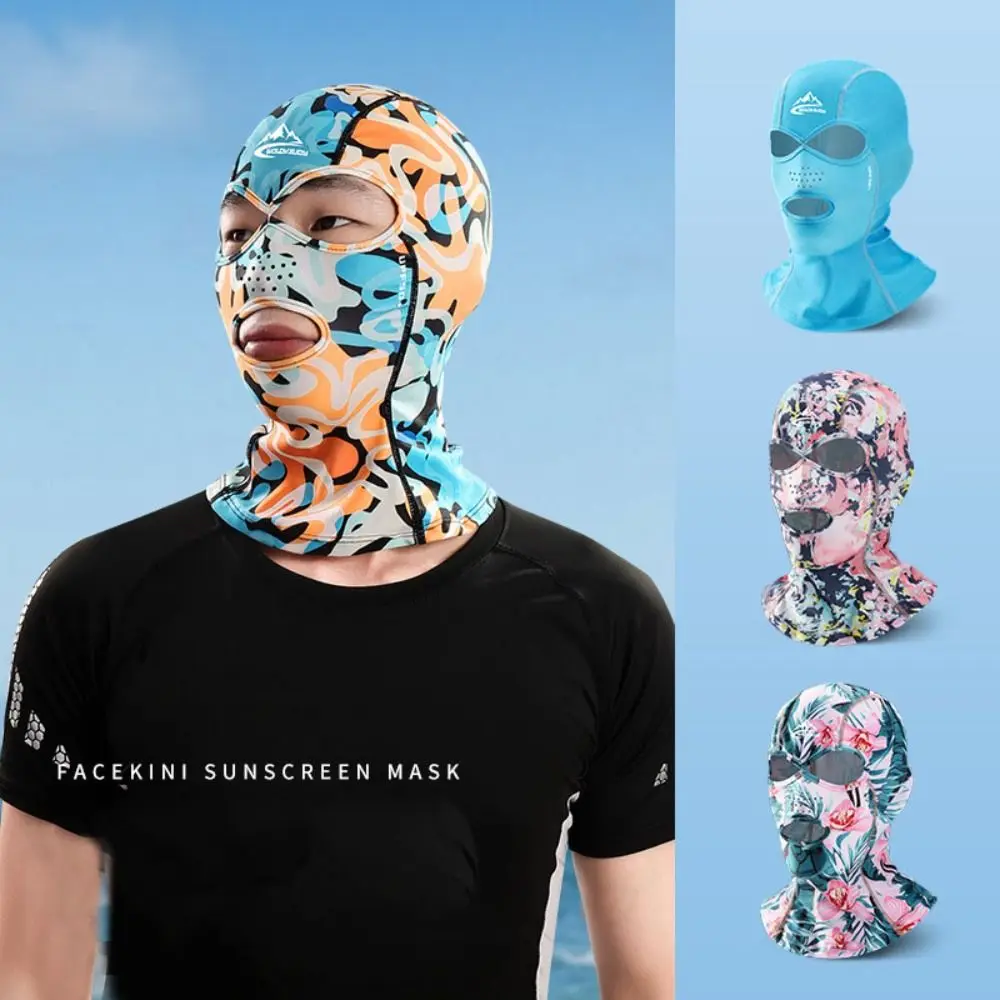 Description Picture 3 of itemHigh Quality New Women Men Swimming Cap Neoprene Sunscreen Diving Caps Surf Cover Head Diving Beach Swimming Mask