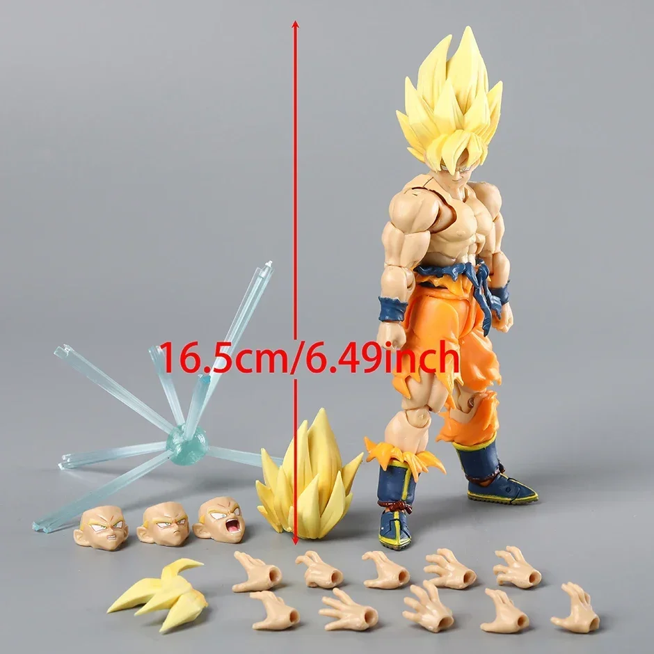 ドラゴンボールZアクションフィギュア,人形モデル,超サイヤ人
